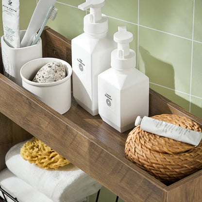 Toiletvogn, brun
