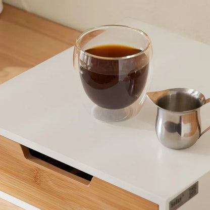 Æske til opbevaring af kaffekapsler eller teposer, hvid