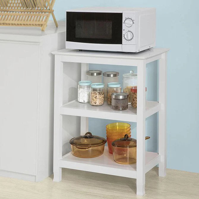 Dekorativt konsolbord / sidebord, hvid