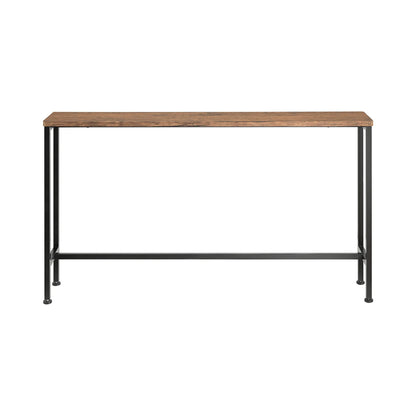Smalt konsolbord, sort / mørkebrun