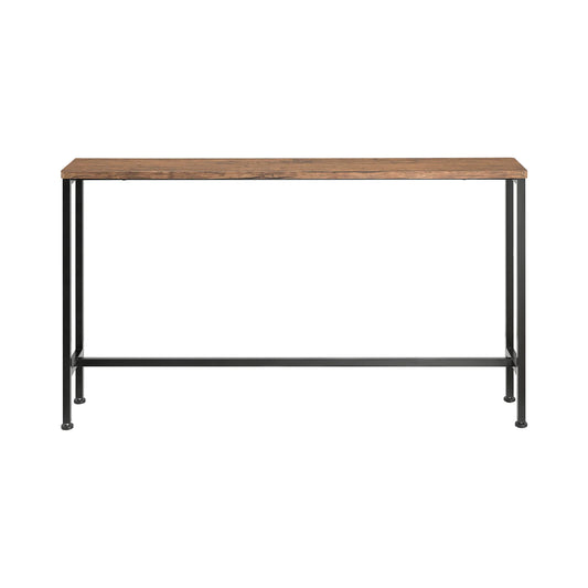 Smalt konsolbord, sort / mørkebrun